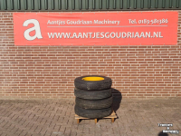 Roues, Pneus, Jantes, Barillets Jumelage  4 banden met velg