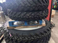 Roues, Pneus, Jantes, Barillets Jumelage Alliance 270/ 95 R54 + 270/95 R38 VF op 2.25m en 1.50m Alliance