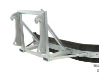 Rabot caoutchouc Qmac RSVO270 Rubberschuif 270 VOLVO shovel Erfschuif / Modderschuif / Mestschuif / Sneeuwschuif