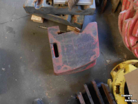 Poids frontaux  4 frontgewichten