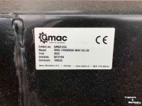 Godets chargeur Qmac Qmac Grondbak mini 120cm. laadbak evt. met ander aanbouwdelen