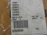 Chargeuse compacte Kubota Brandstofpomp SVL90-2 Parts nr:47668544