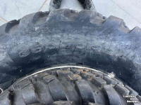 Roues, Pneus, Jantes, Barillets Jumelage Galaxy 360/70R24 + 200/70R16