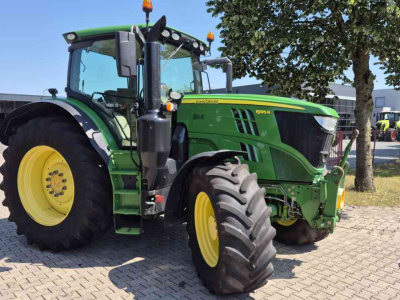Tracteur John Deere 6195R AP, 40Km/h, Lucht, Fronthef/PTO, AT-Ready, TLS, HCS.