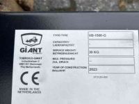 Balayeur Tobroco Veegborstel / Blokveger 150 cm Giant aanspan