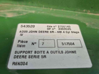 Chargeur frontal Mailleux Voorlader aanbouwdelen passend aan JOHN DEERE 6R en 6M 4 cilinder