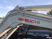 Mini pelleteuse Takeuchi TB260, midikraan, BJ2026, Nieuw!