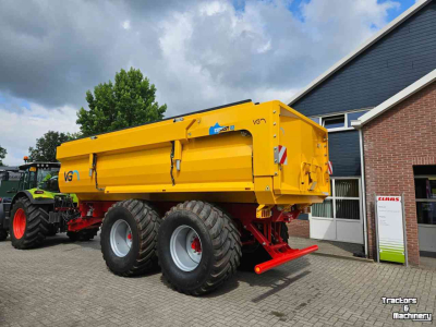 Benne agricole VGM Everest 22 met hydraulische shuifschotten