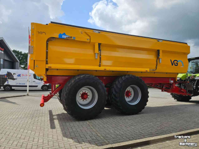 Benne agricole VGM Everest 22 met hydraulische shuifschotten