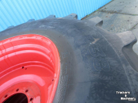 Roues, Pneus, Jantes, Barillets Jumelage Fendt 2x650/75R38 MICHELIN Fendt 10 gaats 60%