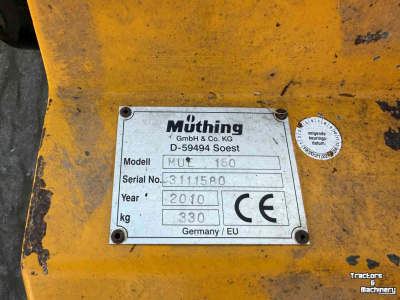 Rotobroyeur  Münthing MUE 160