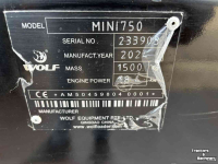 Chargeuse sur pneus Wolf Mini 750
