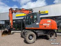 Pelles sur pneus Atlas 150W