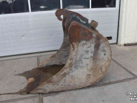 Godets Eurosteel Dieplepelbak kraanbak 1 meter CW20/30/40/50 100 cm graafbak