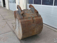 Godets Eurosteel Dieplepelbak kraanbak 1 meter CW20/30/40/50 100 cm graafbak