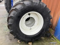 Roues, Pneus, Jantes, Barillets Jumelage Vredestein Traxion 650/65R38 en 540/65R28