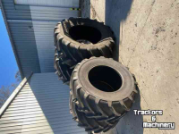 Roues, Pneus, Jantes, Barillets Jumelage Michelin 900/50R42 + 710/55R30 MachXbib  NEW