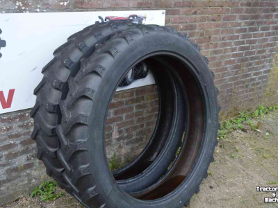 Roues, Pneus, Jantes, Barillets Jumelage BKT agrimax 230/95r36