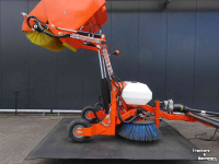 Balayeuses et balayeuses aspirantes Hofstede Citycleaner Stads reiniging fiets voetpad veegmachine reiniger