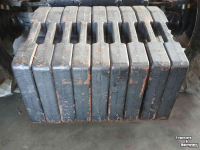 Poids frontaux Case 47 kilo