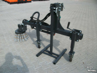 Désherbeuse à brosse rotative Hofstede Onkruid borstel 3 punt of met model Giant aankoppeling