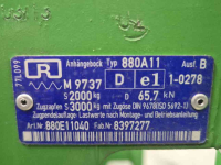 Autres tracteurs et accessoires John Deere Rockinger trekhaakframe met Piton-Fix JD 5020 en 5R