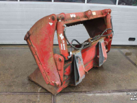 Coupe-blocs d'ensilage Redrock Allround 177 (180-85) kuilhapper met dichte bodem kuilgrijper
