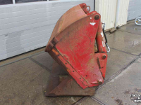 Coupe-blocs d'ensilage Redrock Allround 177 (180-85) kuilhapper met dichte bodem kuilgrijper