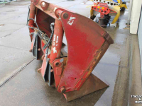 Coupe-blocs d'ensilage Redrock Allround 177 (180-85) kuilhapper met dichte bodem kuilgrijper