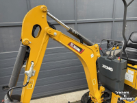 Pelles sur pneus XCMG XCMG 1200 kg minigraver lease €230 p/mnd