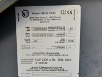 Chargeuse sur pneus Kramer Schepbak Grondbak Earth Bucket