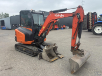 Pelles sur pneus Kubota KX 027-4