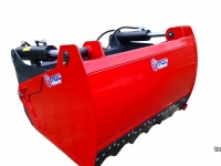 Coupe-blocs d'ensilage Qmac Kuilhapper 160 Dichte bak / Geschroefde tand EURO