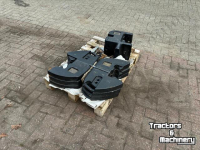 Poids frontaux Case Case IH 6 x 45 KG Frontgewichten + Middentrekhaak
