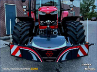 Poids frontaux Massey Ferguson trekkerbumper + frontgewicht  (tractorbumper / Unterfahrschutz)