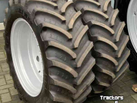 Roues, Pneus, Jantes, Barillets Jumelage BKT 420/65R28 Banden / Wielen