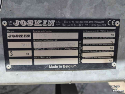 Tonneau de lisier Joskin Tetrax 2 10700