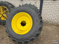 Roues, Pneus, Jantes, Barillets Jumelage Mitas 540/65R28