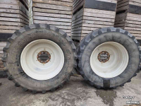 Roues, Pneus, Jantes, Barillets Jumelage  Michelin 650/65R38 Wielen