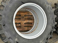 Roues, Pneus, Jantes, Barillets Jumelage Michelin 650/65 R38 XM108 en 540/65 R28 XM108