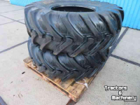 Roues, Pneus, Jantes, Barillets Jumelage JCB 480/80R26 MICHELIN SET TM 420