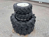 Roues, Pneus, Jantes, Barillets Jumelage Mitas 360/70R24 + 240/70R16 Set Wielen