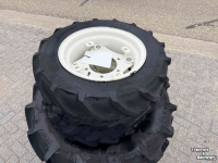 Roues, Pneus, Jantes, Barillets Jumelage Mitas 360/70R24 + 240/70R16 Set Wielen