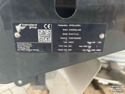 Distributeur d‘engrais Kverneland CL1100