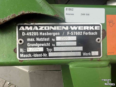 Distributeur d‘engrais Amazone ZAM 1500