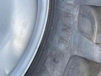 Roues, Pneus, Jantes, Barillets Jumelage Landini 270/95R46 en 230/95R32 Landini Globus 65