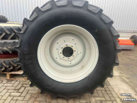 Roues, Pneus, Jantes, Barillets Jumelage Mitas 650/65R38 / 540/65R28