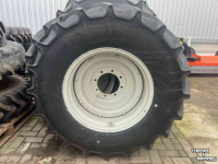 Roues, Pneus, Jantes, Barillets Jumelage Mitas 650/65R38 / 540/65R28