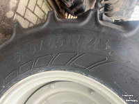 Roues, Pneus, Jantes, Barillets Jumelage Mitas 650/65R38 / 540/65R28