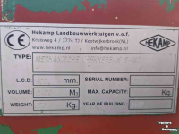 Transport godets de tracteur Hekamp Trekkerbak S-150 breedte 1,50 tractorbak traktorbak transportbak transporter
